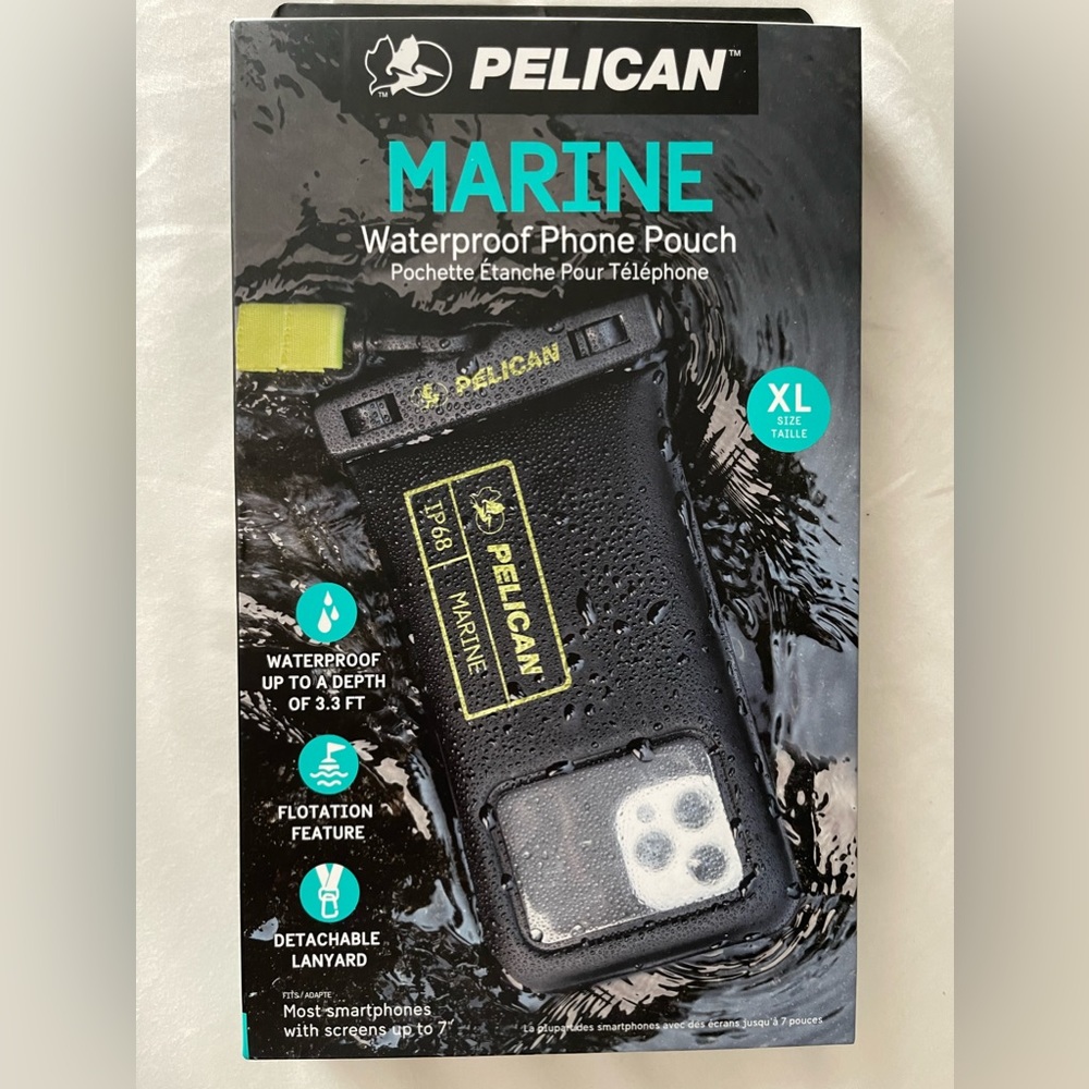 Pelican Marine Waterproof Phone Pouch XL Brand New